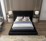 Revel Luxurious Velvet Bed with Deep Button Tufting and Tall Headboard for Ultimate Comfort