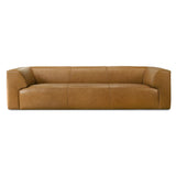 Rialto Tan Leather Sofa
