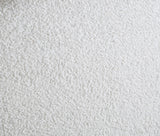 Rudy Contemporary Plush Faux Shearling Fabric Bed with Rounded Headboard for Modern Bedrooms