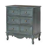 Galatea 30" Tall 3 - Drawer Nightstand Chest With Charging Station(Optional Types)
