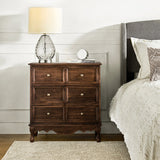 Galatea 30" Tall 3 - Drawer Nightstand Chest With Charging Station(Optional Types)