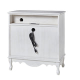 Galatea 30" Tall 3 - Drawer Nightstand Chest With Charging Station(Optional Types)