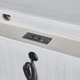 Galatea 30" Tall 3 - Drawer Nightstand Chest With Charging Station(Optional Types)
