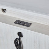 Galatea 30" Tall 3 - Drawer Nightstand Chest With Charging Station(Optional Types)