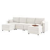 Amando Soft Storage Sectional Sofa