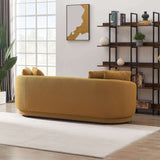 Dylan Modern French Gold Boucle Sofa