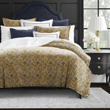 Ali Navy Brass Duvet Cover Set