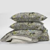 Athena Linen Heather Gray Duvet Cover Set