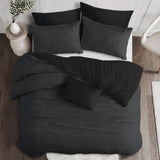 Austin Charcoal Coverlet Set