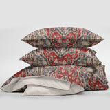 Charvelle Red-Blue Coverlet Set