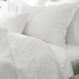 Classic Waffle White Coverlet Set