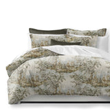 Countryside Natural-Aqua Coverlet Set