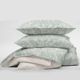 Damaskus Linen Mist Duvet Cover Set