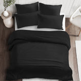 Marcus Black Comforter Set