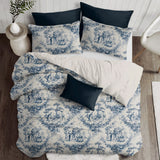 Mason Navy Duvet Cover Set