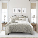 Osha Taupe-Beige Comforter Set