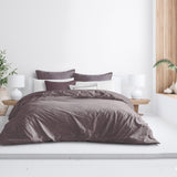 Nuha Plum Coverlet Set