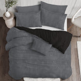 Vanessa Charcoal Coverlet Set