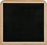 Siena Mirror - Elegant Mid-Century Design with Durable Ash Wood Frame and Striking Cane Detail