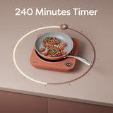 Ciarra Donut Portable Single Induction Hob 2000W with 4H Timer | Orangina