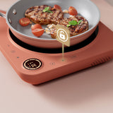 Ciarra Donut Portable Single Induction Hob 2000W with 4H Timer | Orangina