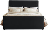 Sloan Contemporary Velvet Bed with Curved Headboard, Stylish Design & Comfortable Support 59" W