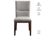 Amalie Side Chair, Camel Linen
