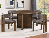 Cambridge 6-Piece Dining Set with Folding Removable Game Top and 4 Side Chairs