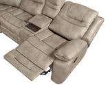 Shelton 3-Piece Manual Reclining Sectional