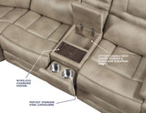 Shelton 3-Piece Manual Reclining Sectional