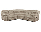 Shelton 3-Piece Manual Reclining Sectional