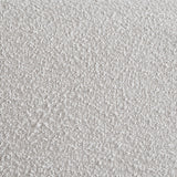 Stylus Boucle Fabric Bed – Modern Curved Headboard Design for Cozy Contemporary Bedrooms