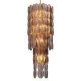 Chandelier Sahure L
Brushed brass finish | smoke glass