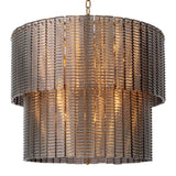 Chandelier Imperial Double
Brushed brass finish | smoke glass