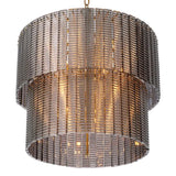 Chandelier Imperial Double
Brushed brass finish | smoke glass
