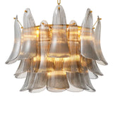 Chandelier Amun
Brushed brass finish | smoke glass