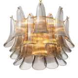 Chandelier Amun
Brushed brass finish | smoke glass
