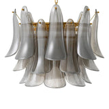 Chandelier Amun
Brushed brass finish | smoke glass