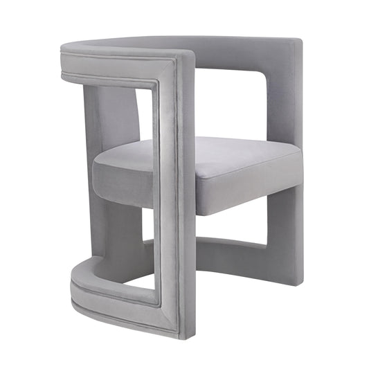 Ada Performance Velvet Accent Chair