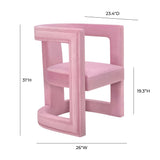 Ada Performance Velvet Accent Chair