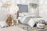 Arabelle Performance Velvet Bed