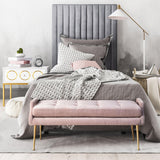 Arabelle Performance Velvet Bed