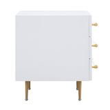 Trident 28" 3-Drawer Nightstand