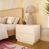 Sagura 28" 2-Drawer Nightstand