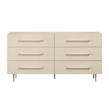 Trident 62" 6-Drawer Dresser