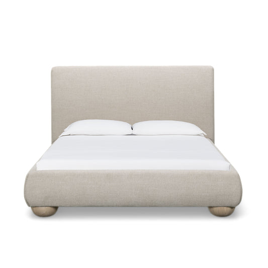 Rayne Textured Fabric Bed