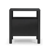 Tyra 22" Ash 2-Drawer Nightstand