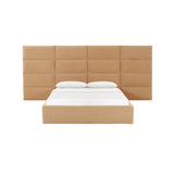 Eliana Performance Velvet Headboard Wings