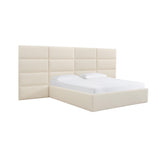 Eliana Cream Performance Boucle Bed