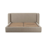 Babette Tan Contract-Grade Boucle Bed